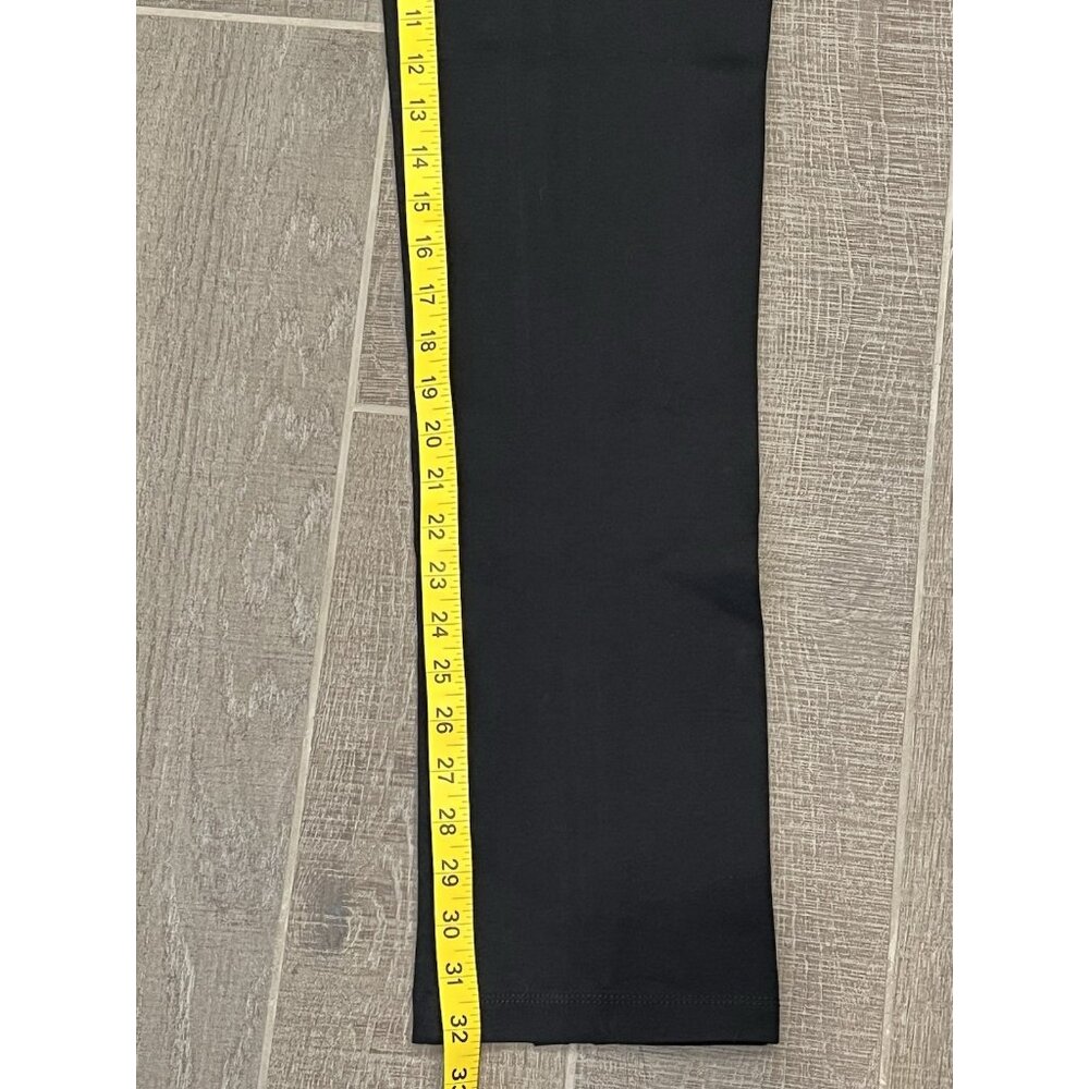 Maeve Anthropologie Pant Size Small Black Straight Stretch Pockets Pull On - Picture 7 of 12